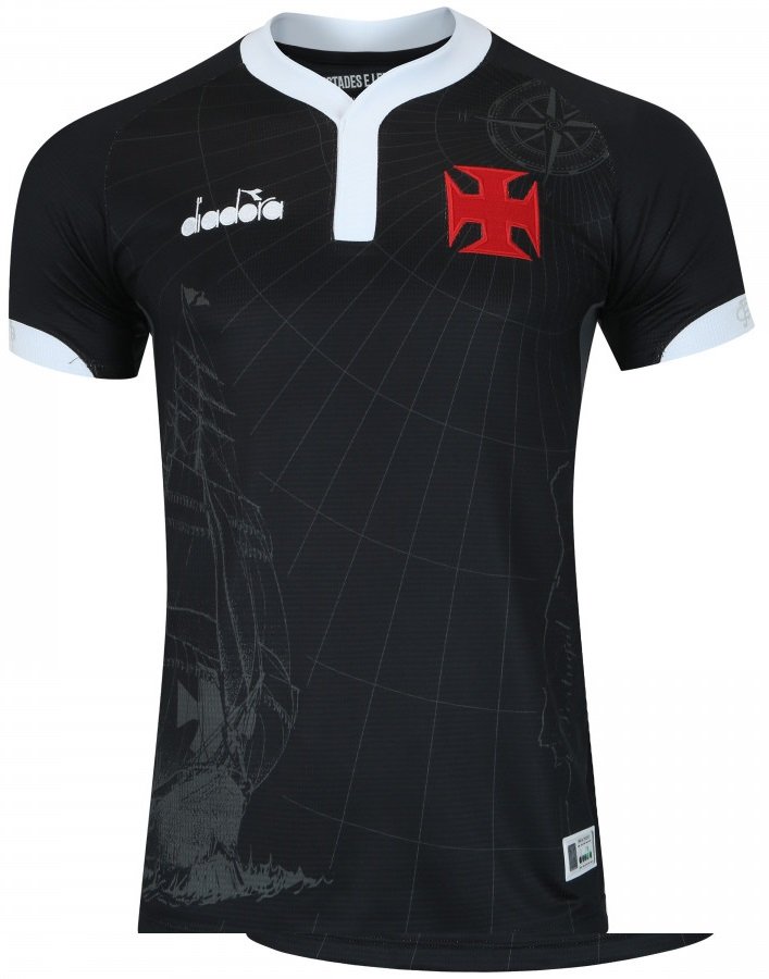 Camisa oficial Diadora Vasco da Gama 2018 III jogador